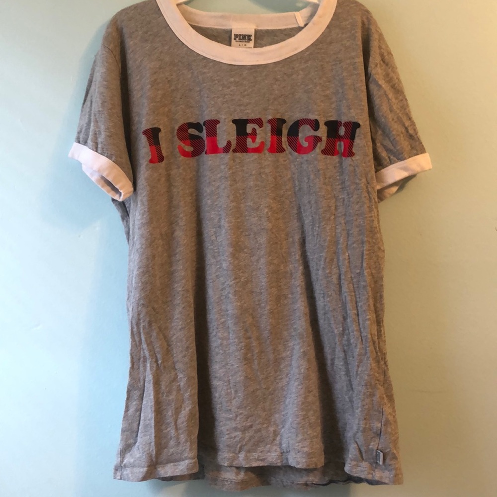 pink christmas t-shirt